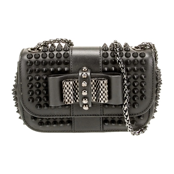 Christian Louboutin Handbags - Christian Louboutin Black Studded Crossbody Bag
